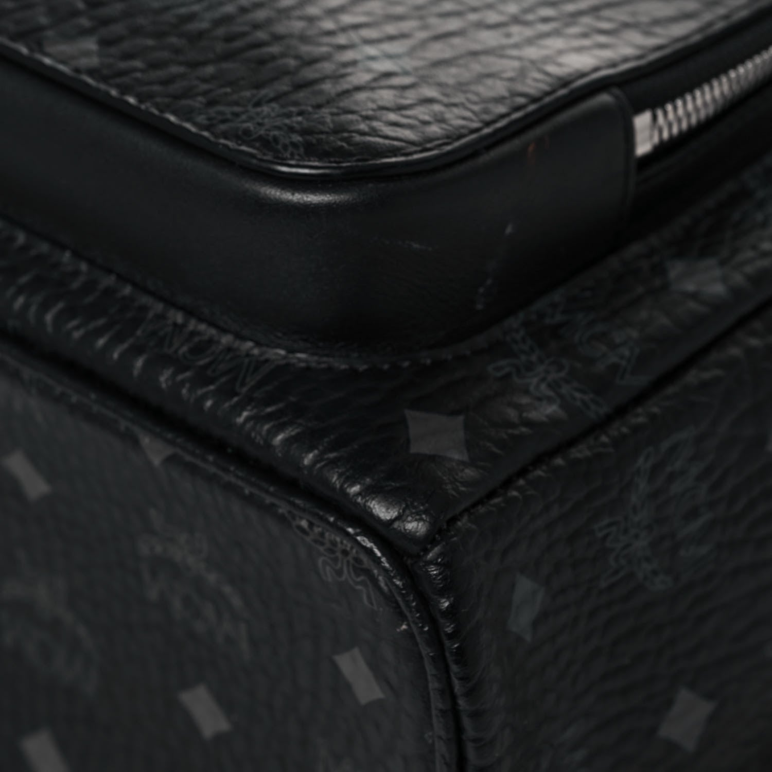 MCM Visetos Stark 32 Backpack Black 9 of 13