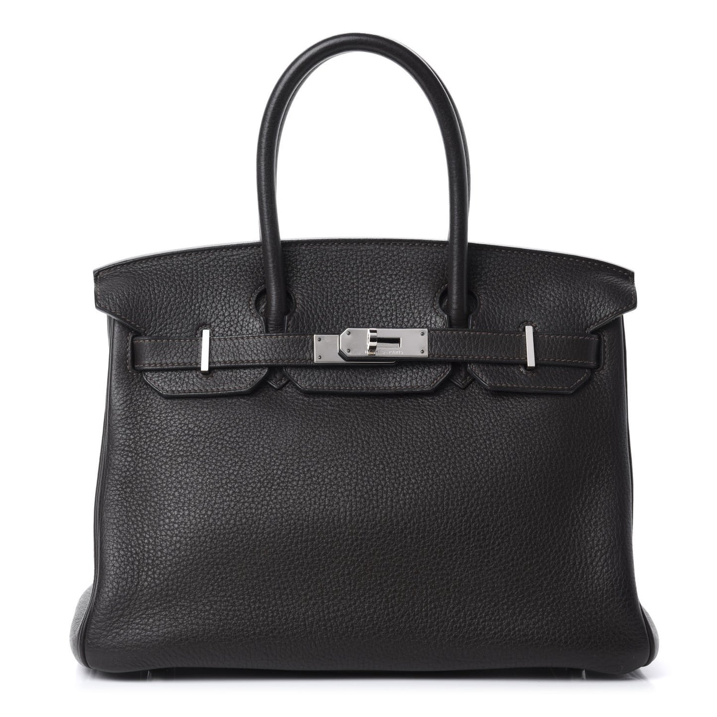 Taurillon Clemence Birkin 30 Chocolate