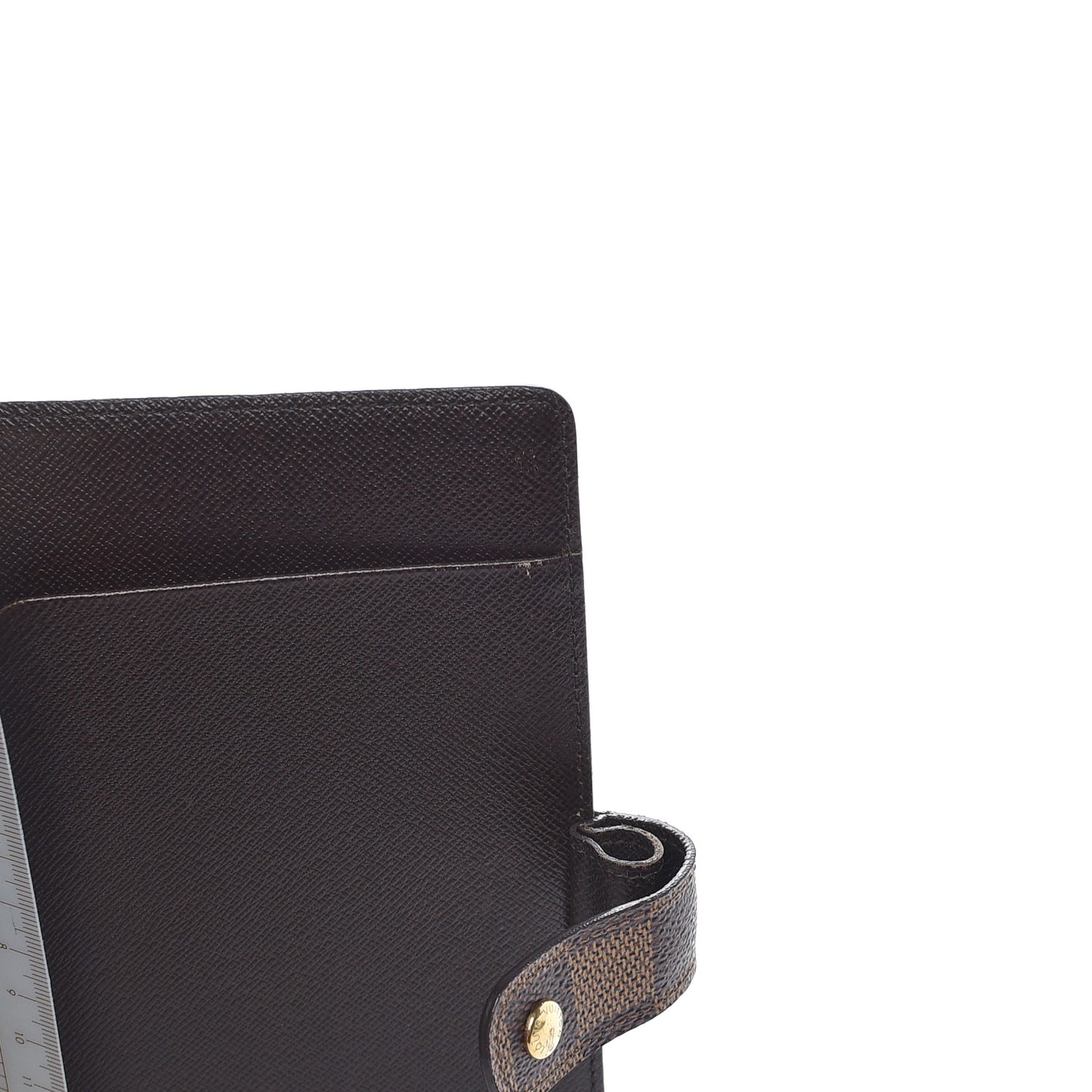 Damier Ebene Medium Ring Agenda Cover