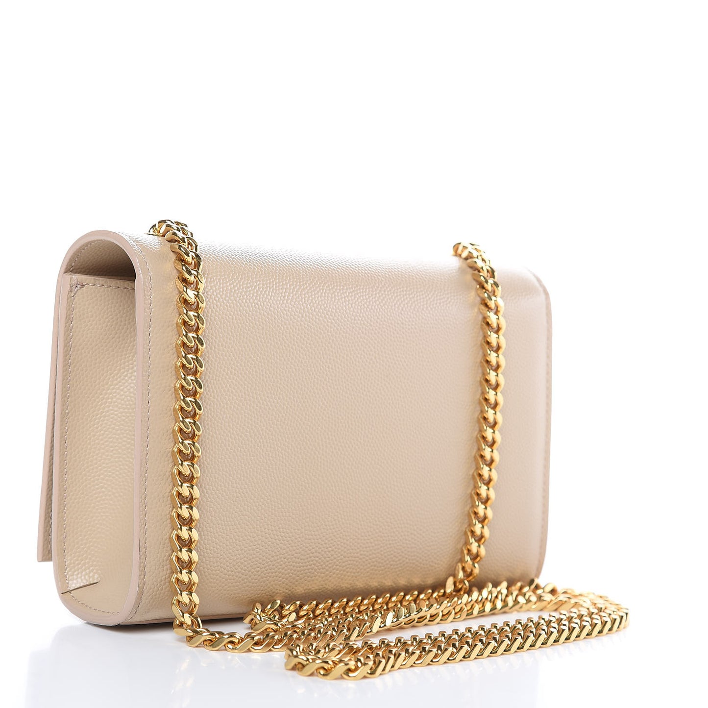 Grain De Poudre Small Monogram Kate Satchel Nude Powder