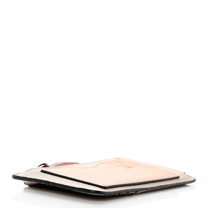 Loewe Soft Grained Calfskin Coin Card Holder Light Oat Honey 4 of 15