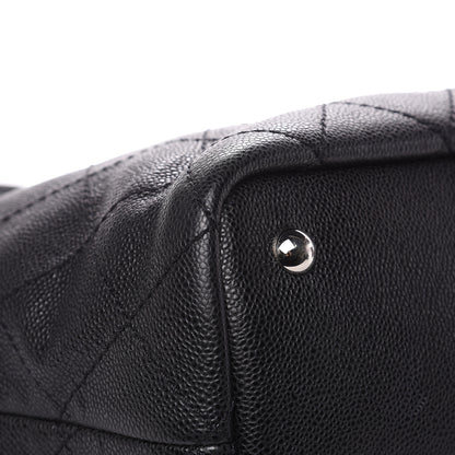 Chanel Grained Calfskin Large Shopping Fever Tote Black 11 of 17