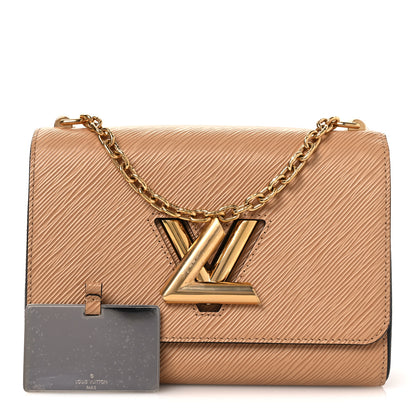 Louis Vuitton Epi Twist Shoulder Bag MM Camel 3 of 13