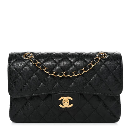 Chanel Caviar Quilted Small Double Flap Black 1 of 11