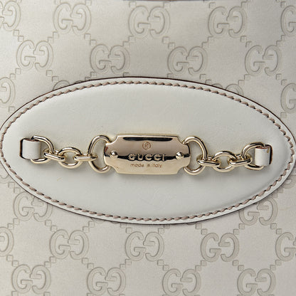 Gucci Guccissima Punch Hobo Off White 18 of 20