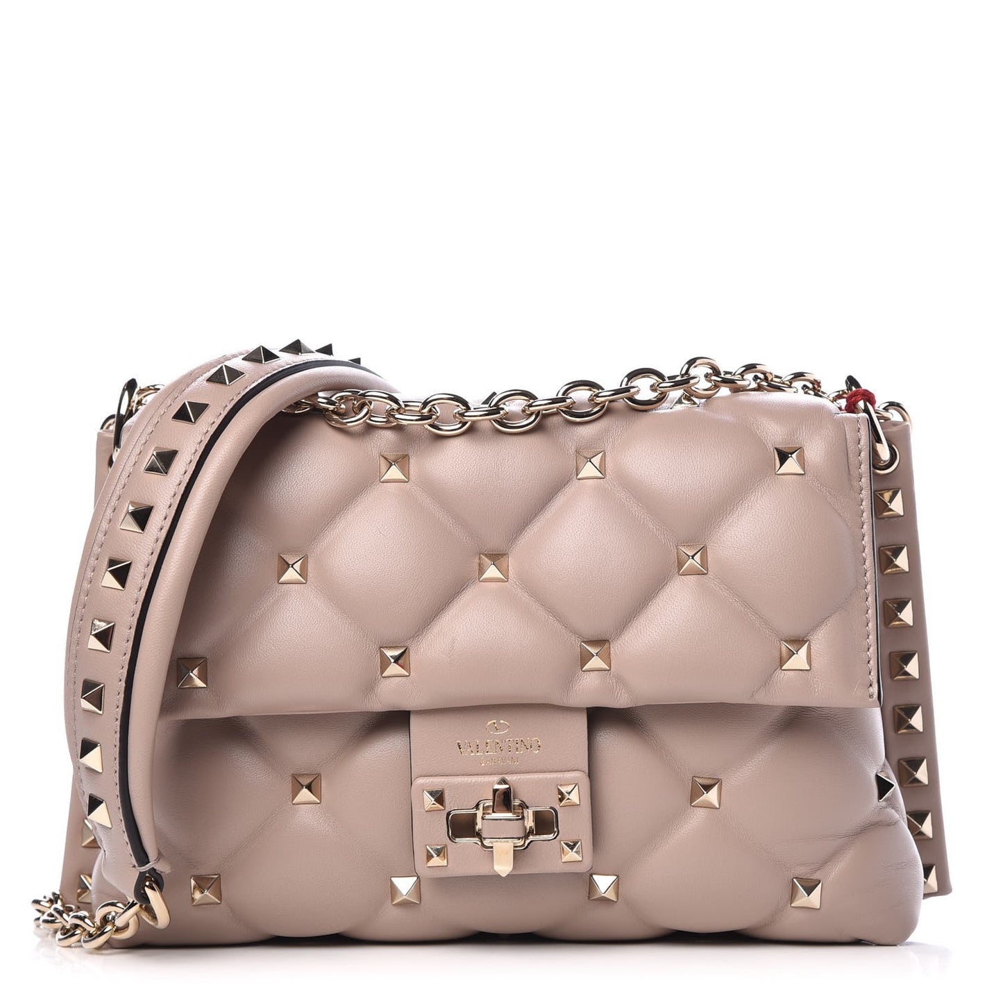 Nappa Small Candystud Crossbody Poudre