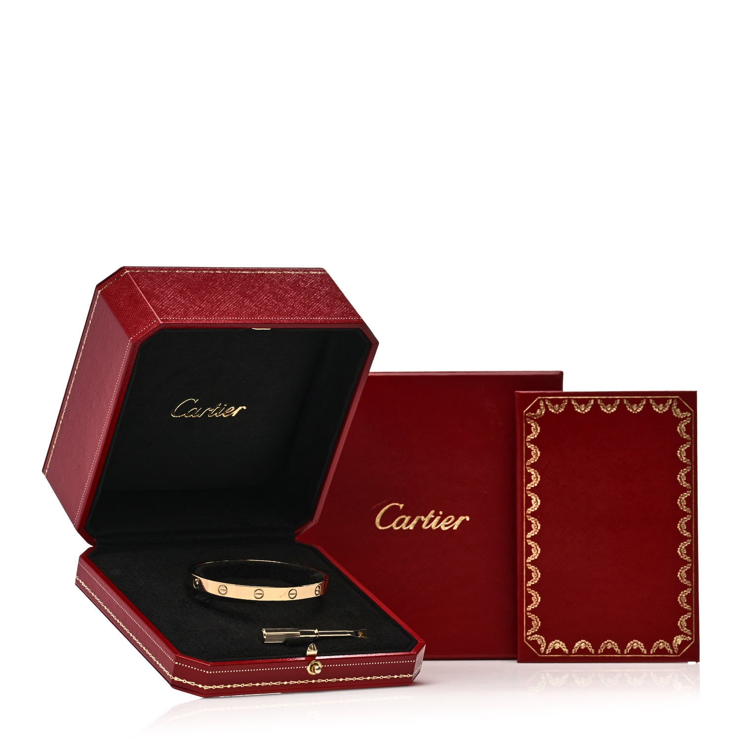 Cartier 18K Yellow Gold LOVE Bracelet 17 1774556 – FASHIONPHILE