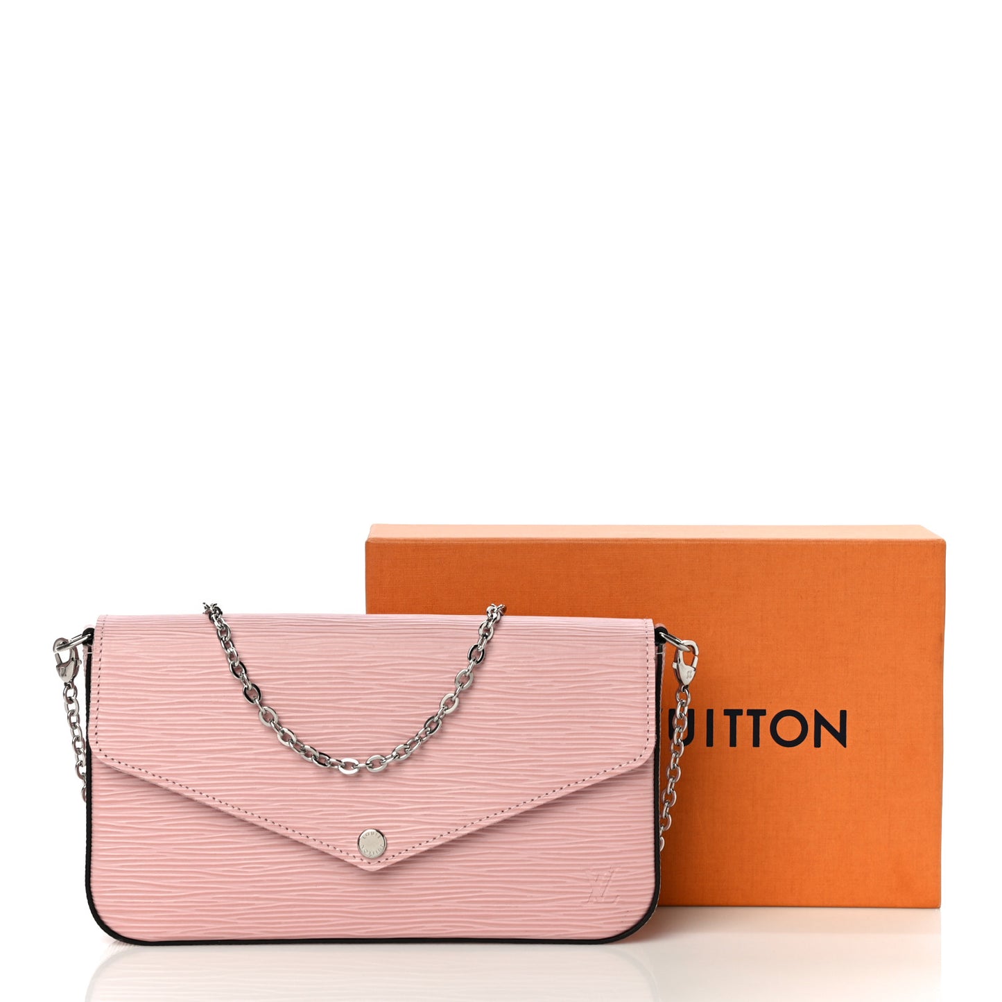 Epi Pochette Felicie Rose Ballerine