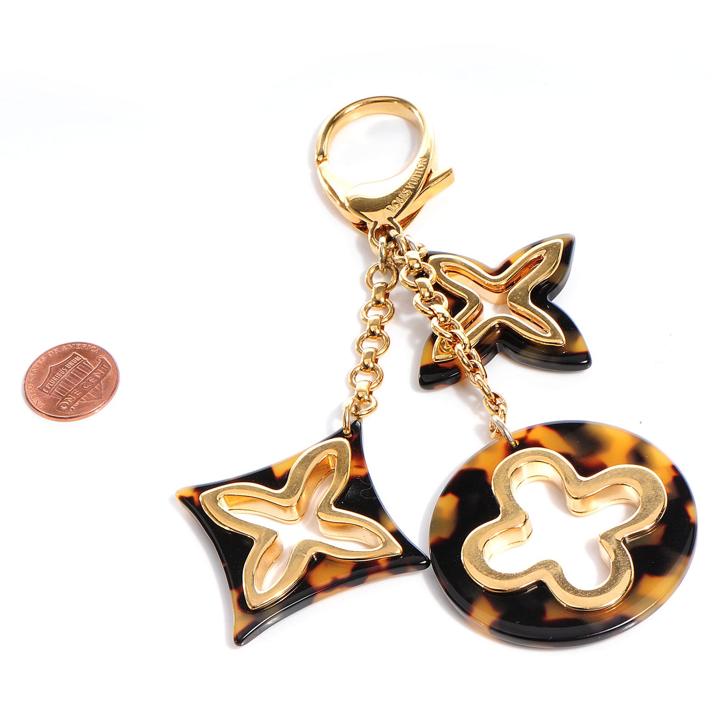 Insolence Bag Charm Ecaille