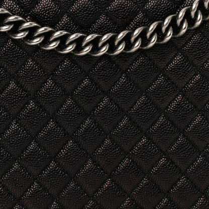 Chanel Caviar Quilted Large Boy Flap Black 8 of 11