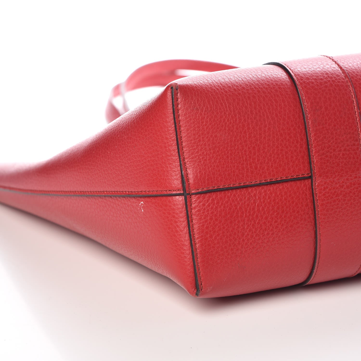 Mulberry Small Classic Grain Bayswater Tote Scarlet 7 of 13