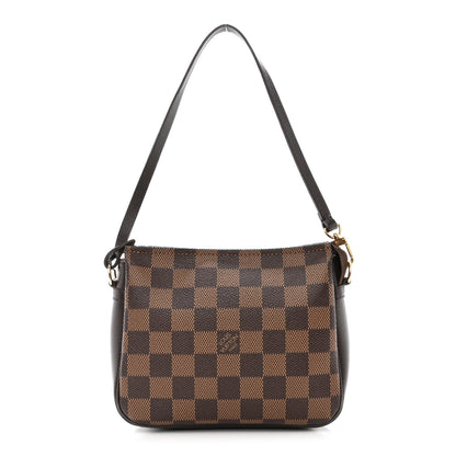 Louis Vuitton Damier Ebene Trousse Make Up Bag Pochette 1 of 10