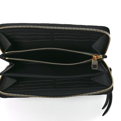 Louis Vuitton Empreinte Zippy Wallet Black 5 of 11