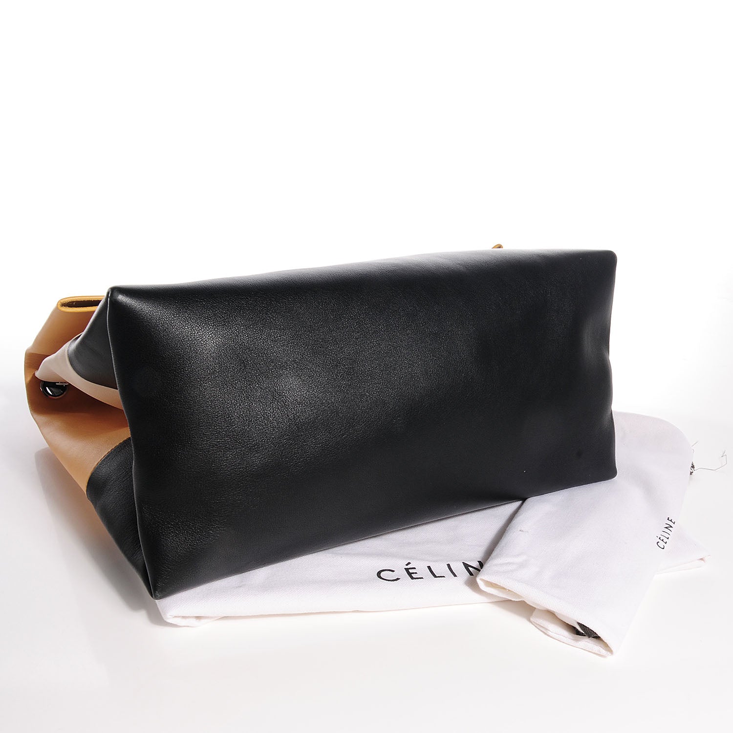 Celine Calfskin All Soft Shoulder Bag Vanilla 4 of 11