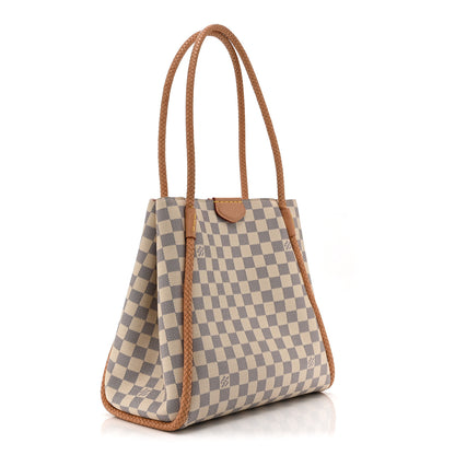 Louis Vuitton Damier Azur Propriano Rose Ballerine 3 of 9