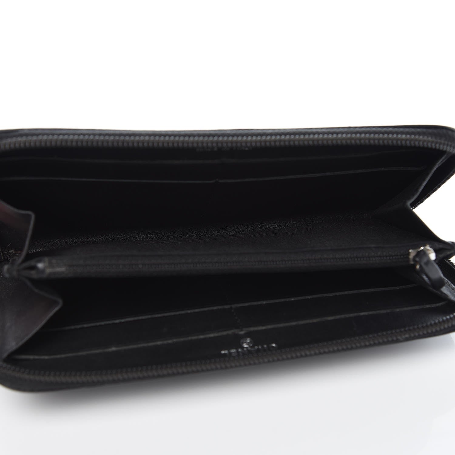 Chanel Caviar Large Timeless CC Zip Around Wallet Black 5 of 12