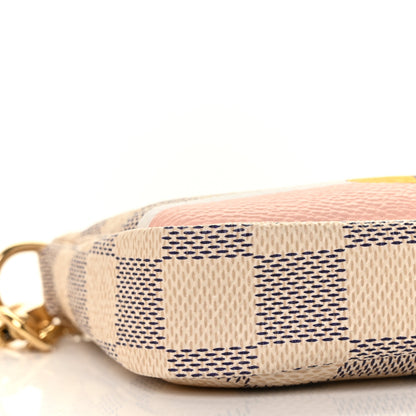 Louis Vuitton Damier Azur 2018 Christmas Animation Mini Pochette Accessories 8 of 10
