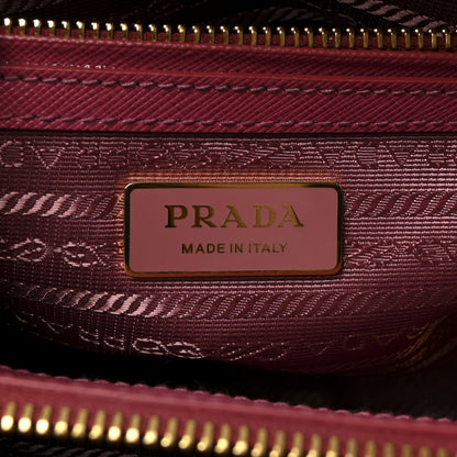 Prada Saffiano Mini Galleria Double Zip Tote Fuxia 6 of 9