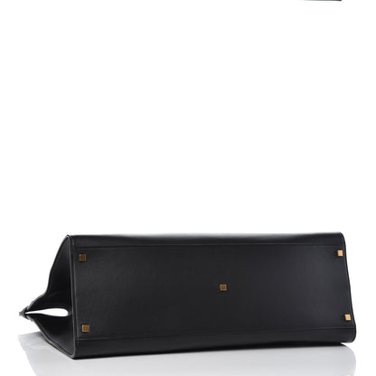 Saint Laurent Calfskin Large Manhattan Shopper Tote Black 4 of 9
