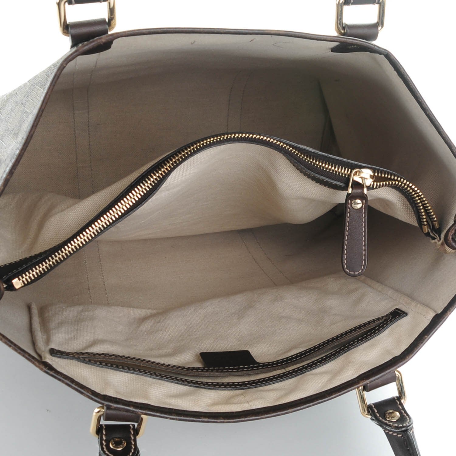 Gucci GG Plus Monogram Joy Vertical Tote Dark Brown 5 of 11