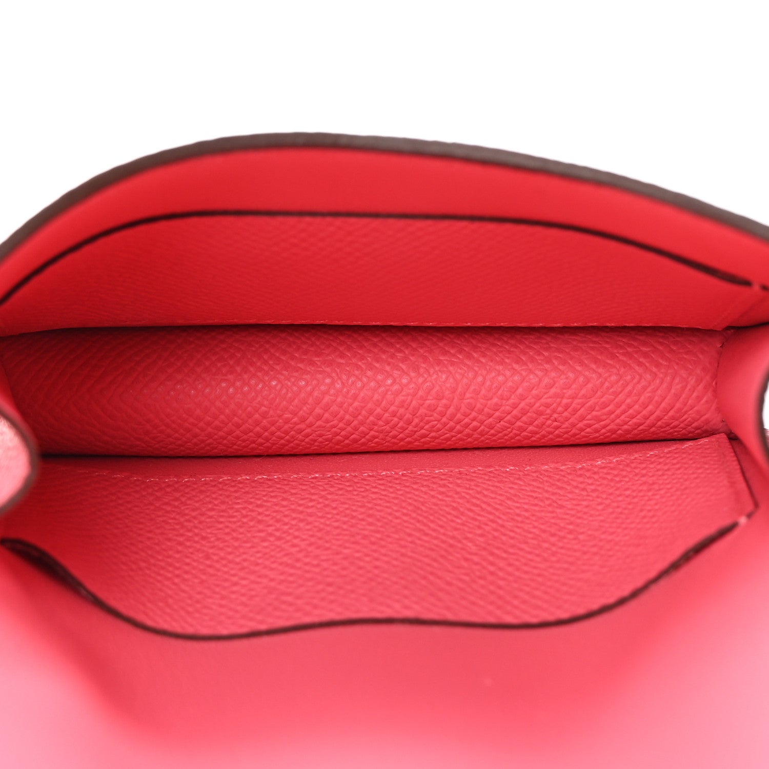 Hermes Epsom Constance Slim Wallet Rose Azalee 6 of 9