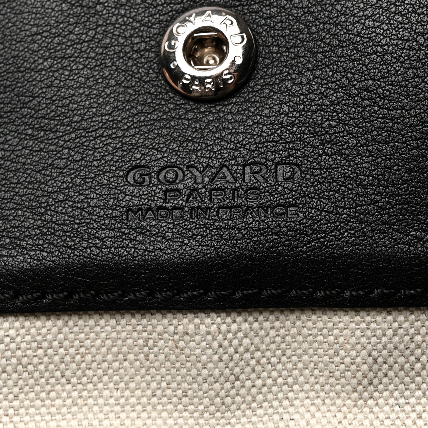 Goyard Goyardine Pouch Black 6 of 6