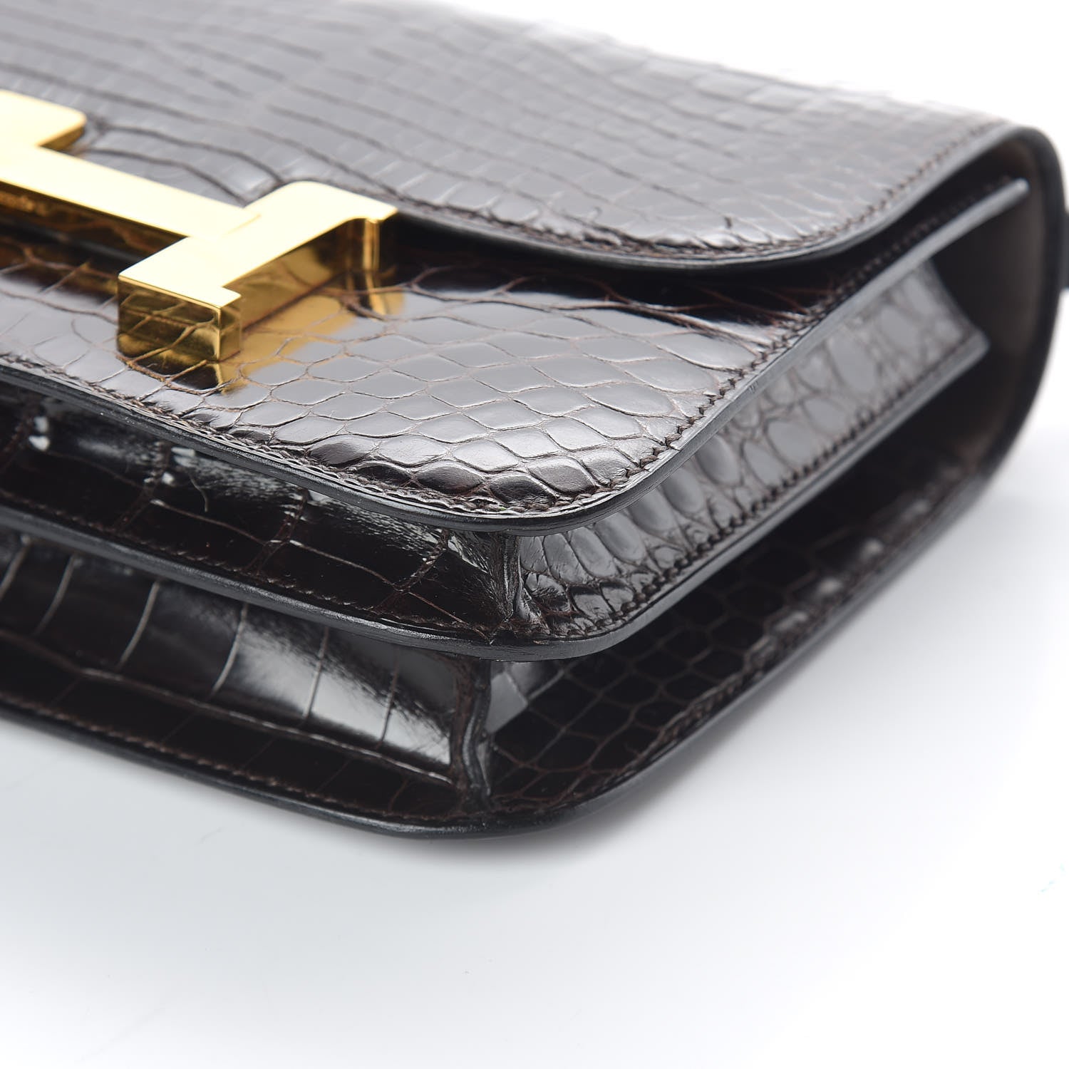 Hermes Shiny Alligator Constance 18 Ebene 8 of 17
