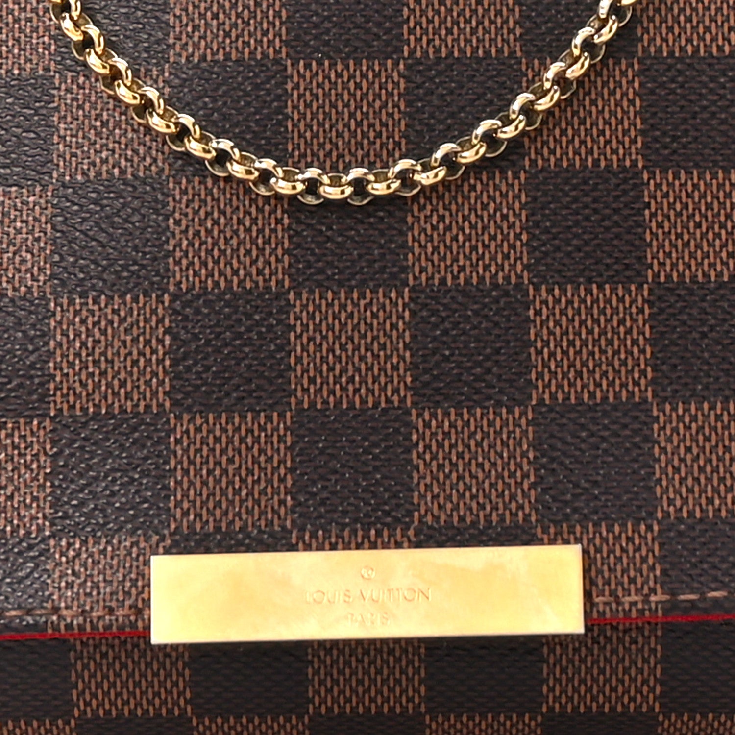 Louis Vuitton Damier Ebene Favorite MM 8 of 10