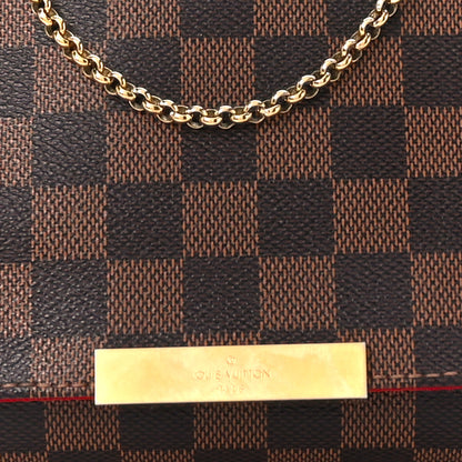 Louis Vuitton Damier Ebene Favorite MM 8 of 10