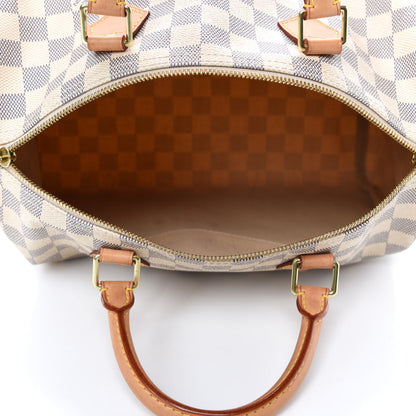 Louis Vuitton Damier Azur Speedy Bandouliere 30 6 of 14