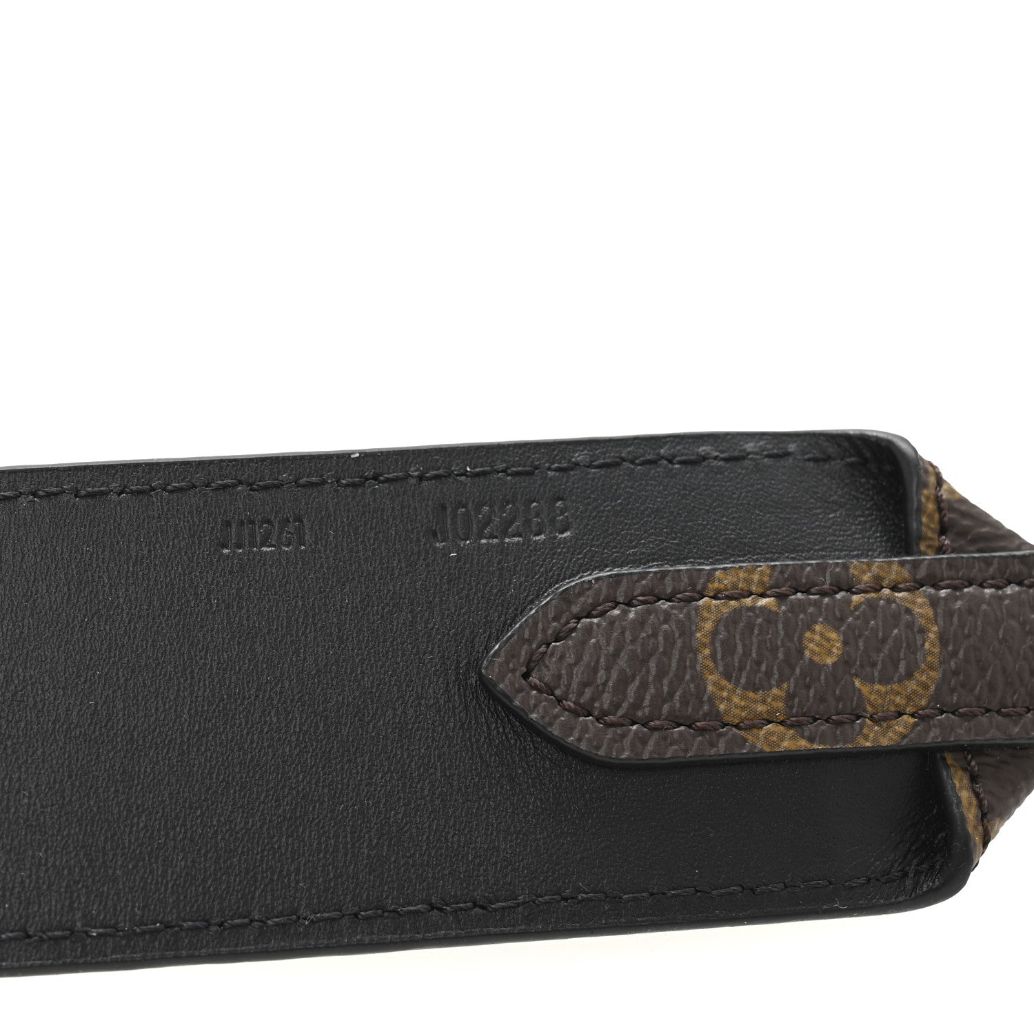 Louis Vuitton Monogram Bandouliere Shoulder Strap Black 5 of 7