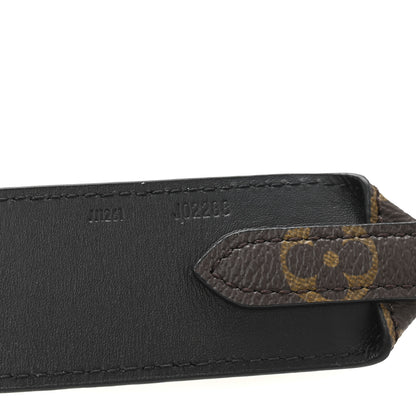 Louis Vuitton Monogram Bandouliere Shoulder Strap Black 5 of 7