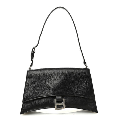 Balenciaga Paper Calfskin Small Crush Sling Bag Black 1 of 10