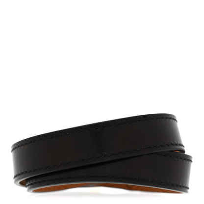 Hermes Box Kelly Double Tour Bracelet S Black 3 of 8