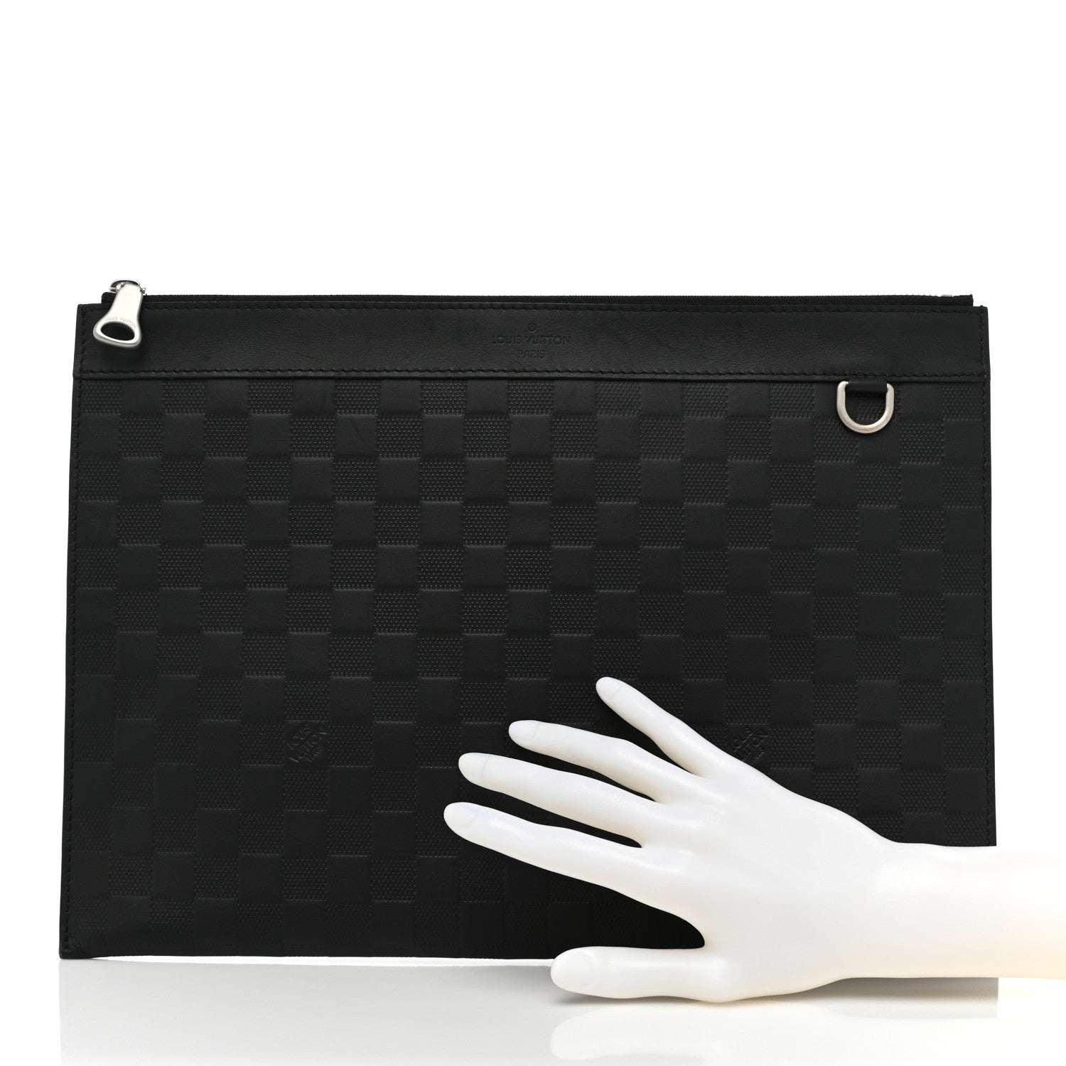 Louis Vuitton Damier Infini Discovery Pochette GM Onyx 2 of 11