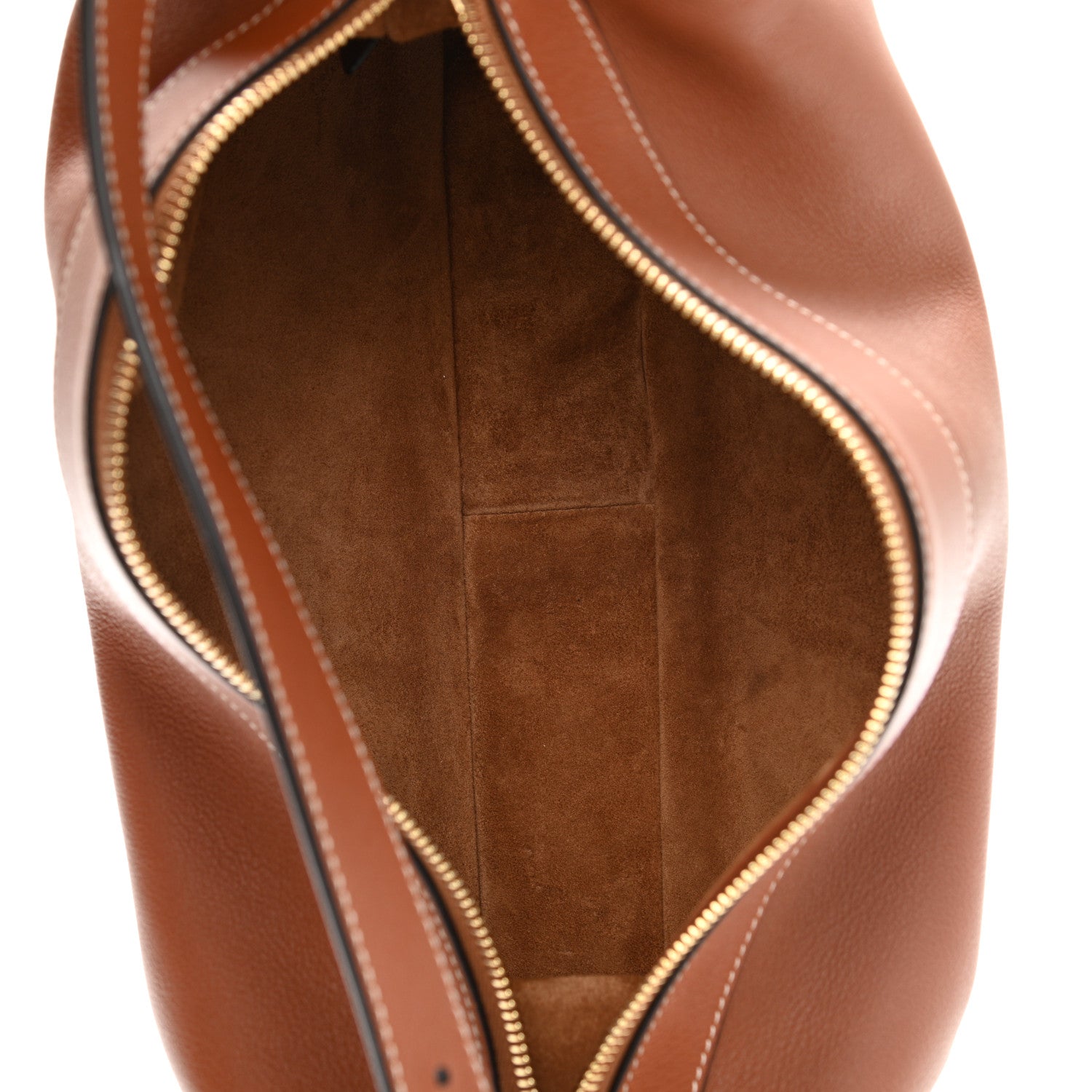Celine Supple Calfskin Medium Romy Shoulder Bag Tan 5 of 12