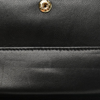 Prada Nappa Impunture Diagramme Wallet Black 8 of 9