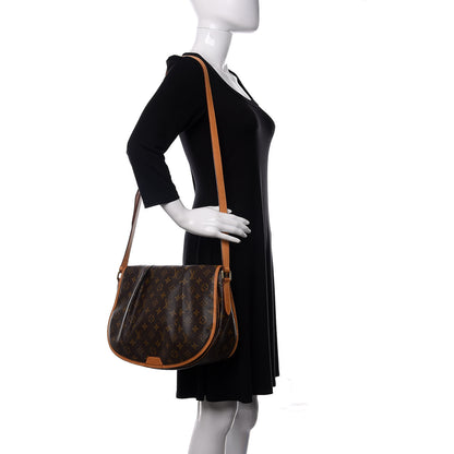 Louis Vuitton Monogram Menilmontant MM 2 of 14