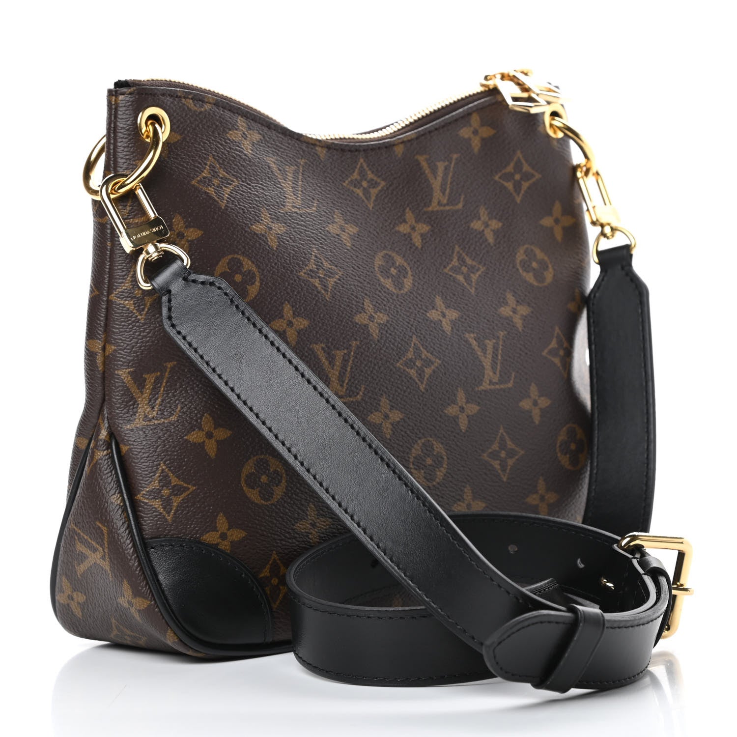 Louis Vuitton Monogram Odeon PM Black 3 of 13