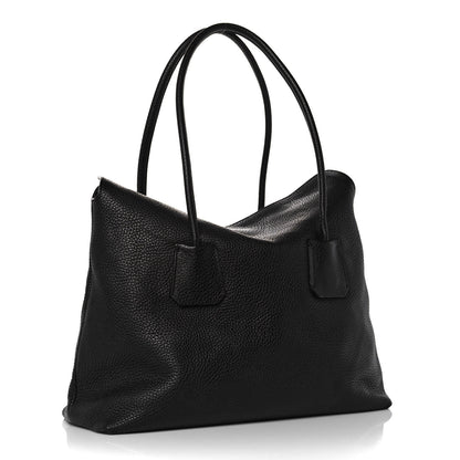 Burberry London Grainy Calfskin Medium Baynard Tote Black 3 of 14