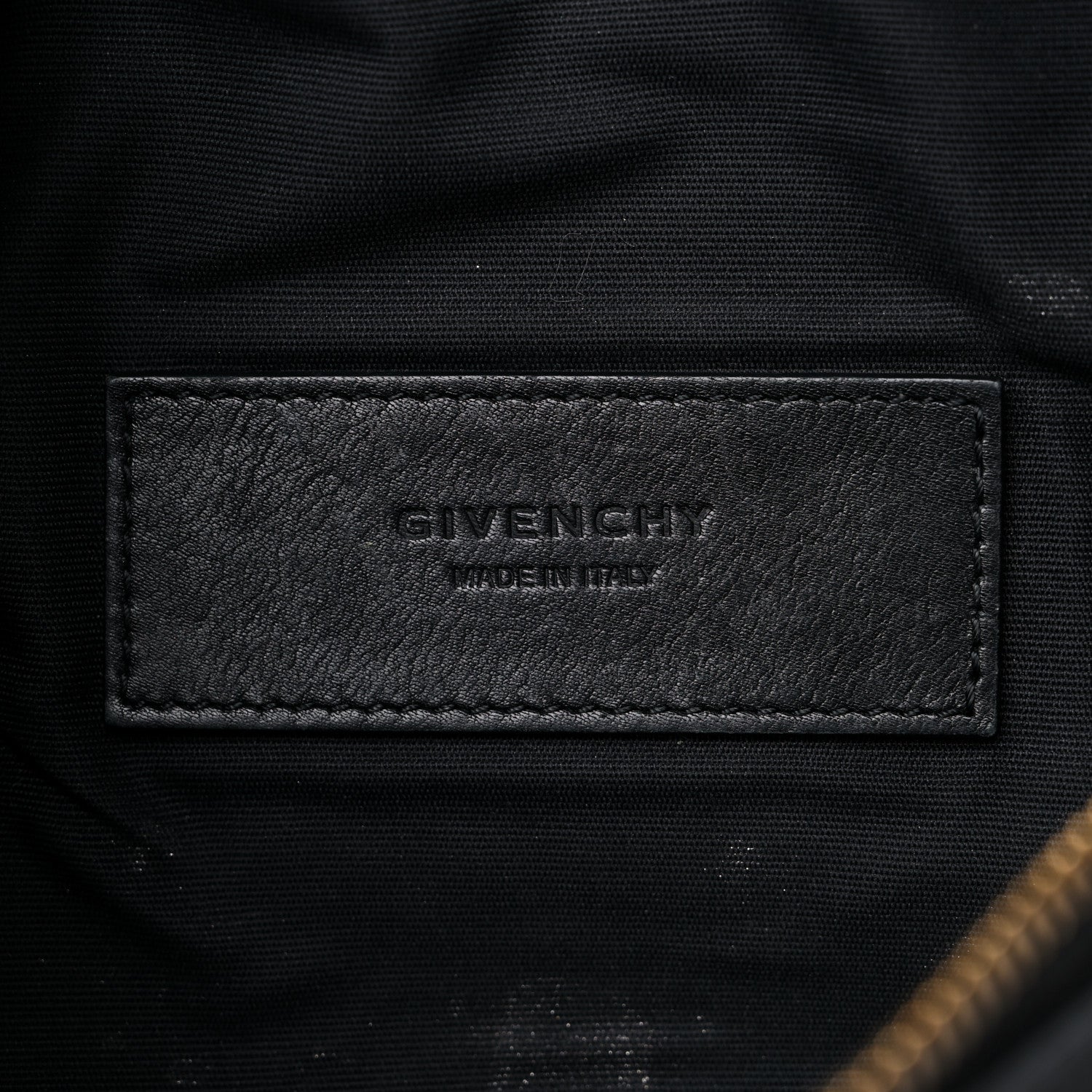 Givenchy Calfskin Mini Whip Belt Bag Black 6 of 13