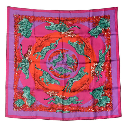 Hermes Silk Guepards Scarf 90 2 of 6