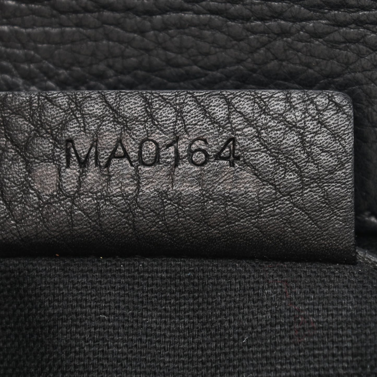 Pebbled Calfskin Small Pandora Pure Flap Bag Black