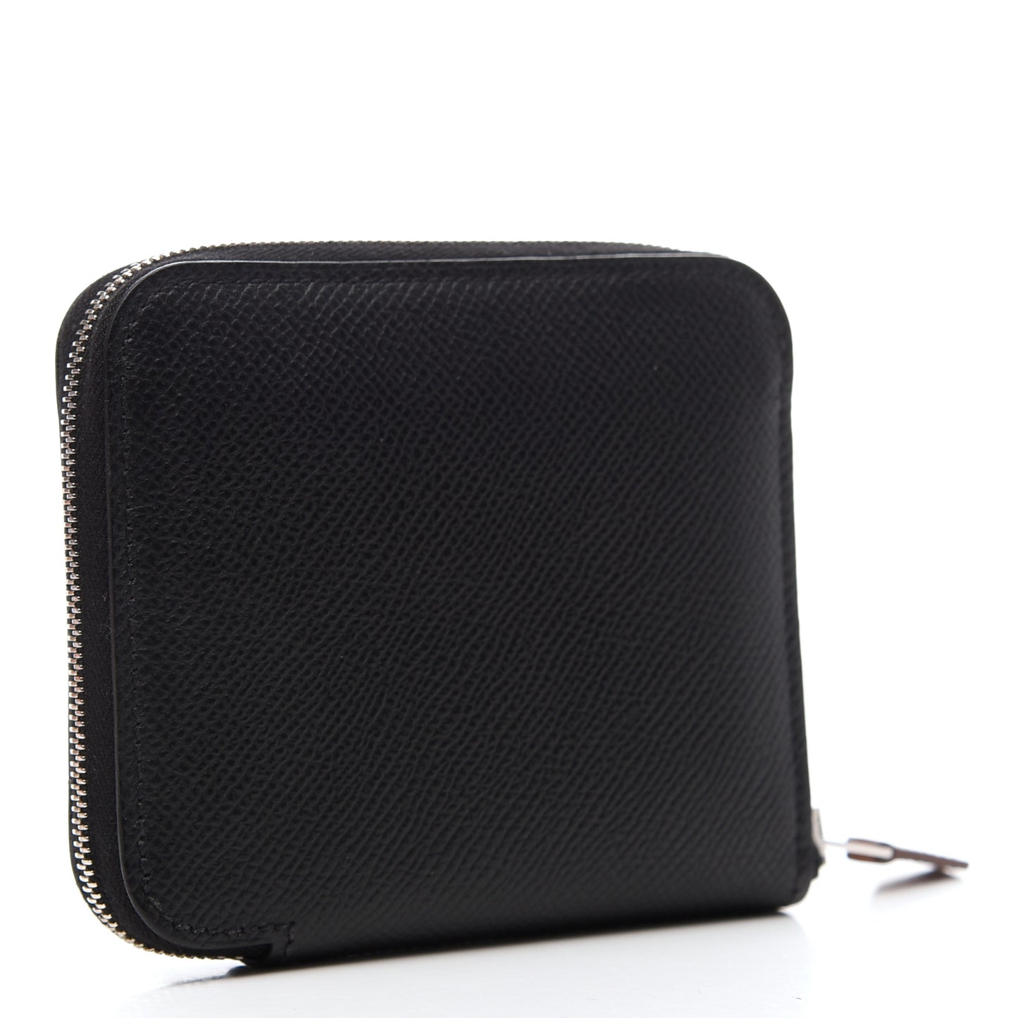 Epsom Silk'in Compact Wallet Black