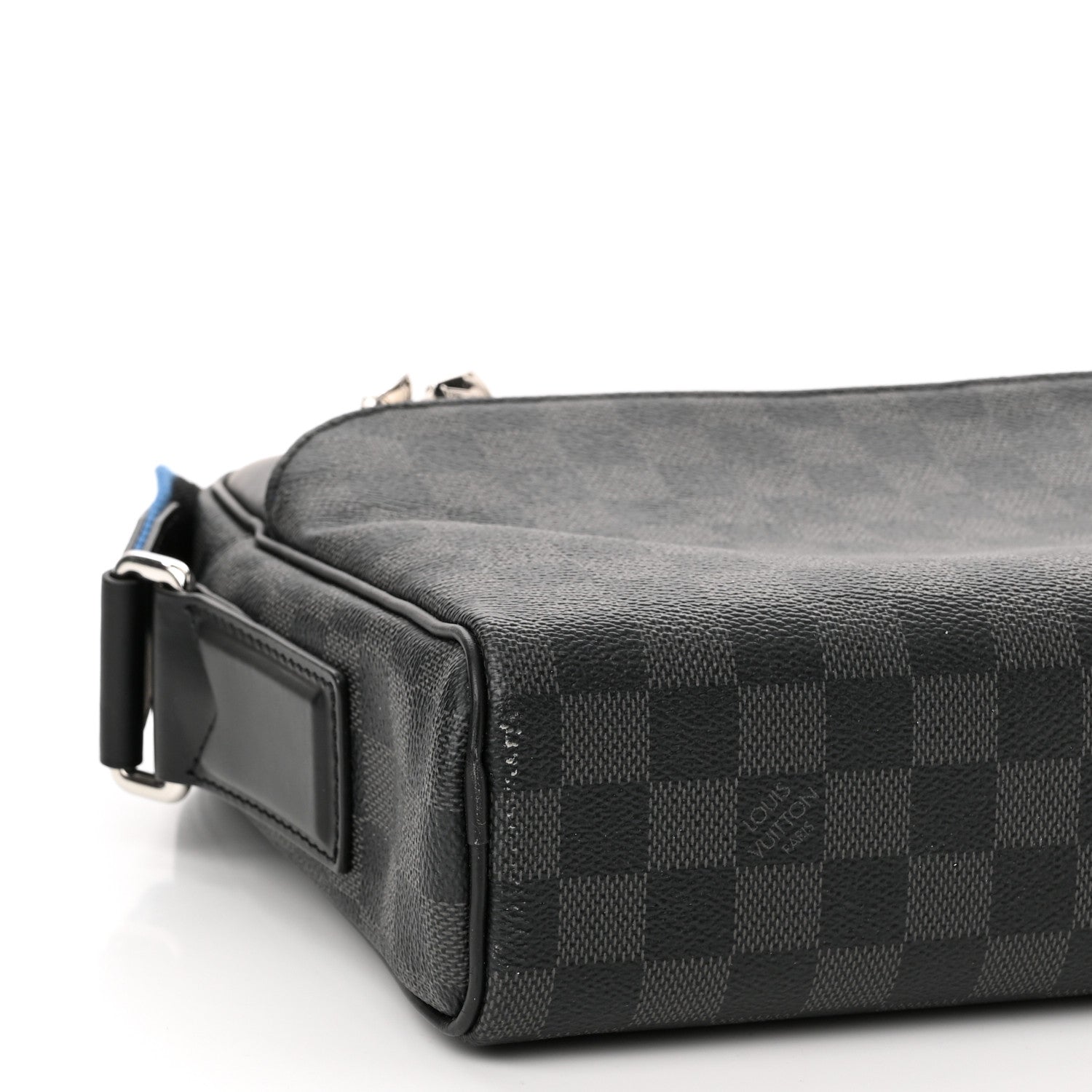 Louis Vuitton Damier Graphite Dayton Reporter PM Blue 10 of 11