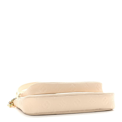 Louis Vuitton Empreinte Monogram Giant Multi Pochette Accessories Cream 4 of 10