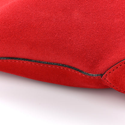 Gucci Soft Suede Web Large Jackie Hobo Red 15 of 15