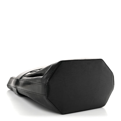Louis Vuitton Epi Sac D'epaule Black 4 of 10