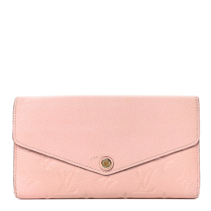 Louis Vuitton Empreinte Sarah Wallet NM Rose Ballerine 1 of 6