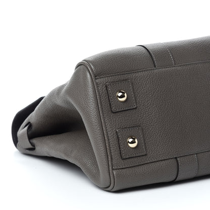 Mulberry Classic Grain Medium Bayswater Satchel Mole Grey 6 of 18